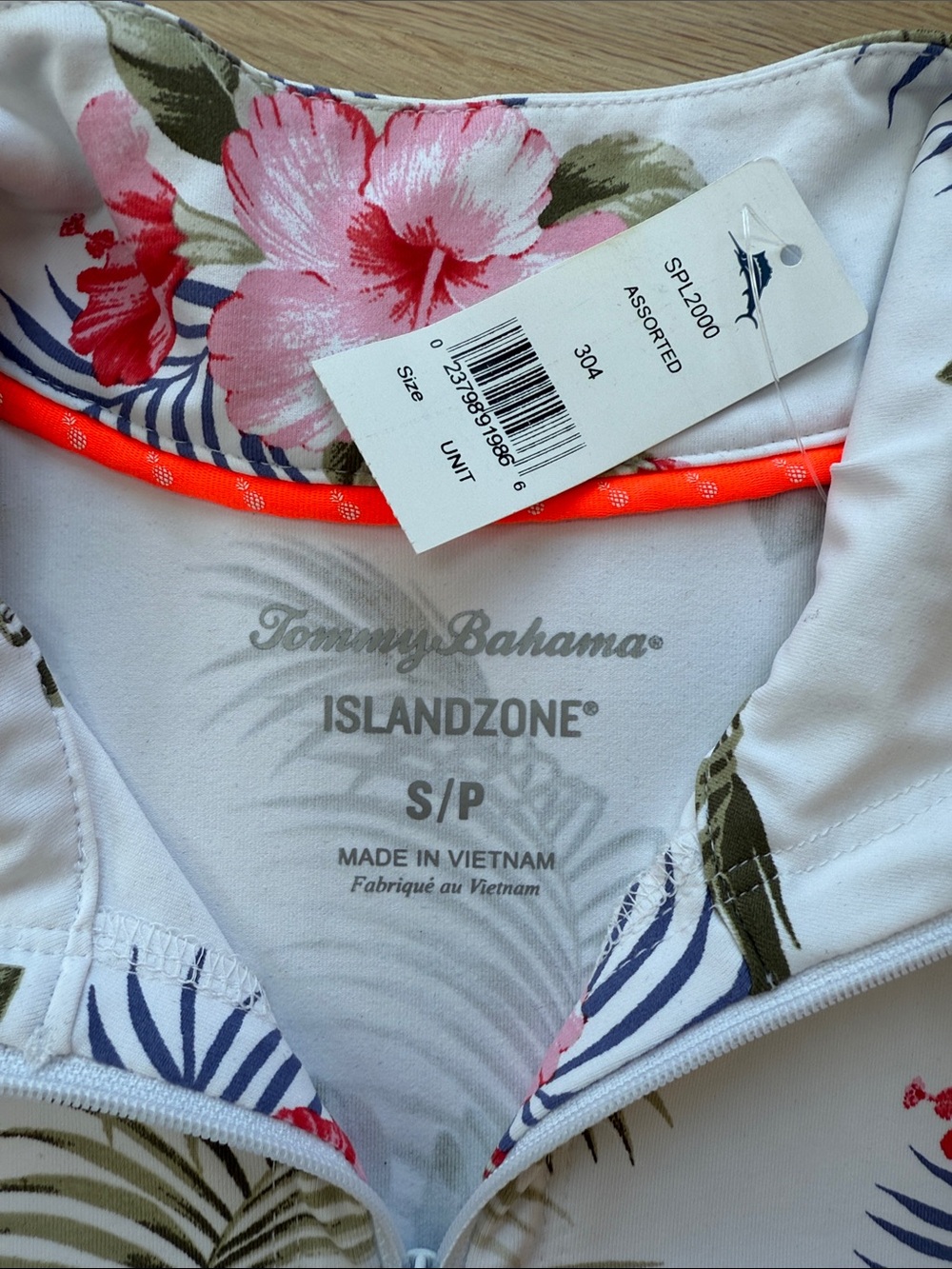 NWT Tommy Bahama White Floral Sleeveless Polo Dress 🌺 - Picture 2 of 9